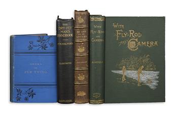 (ANGLING.) Four volumes on the subject.